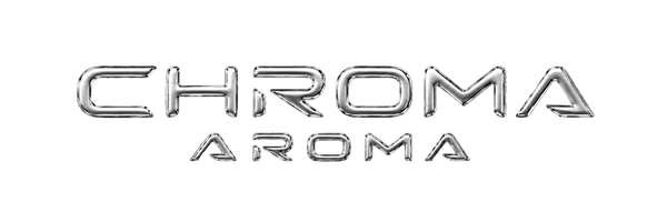 Logo of Chroma Aroma on a transparent background